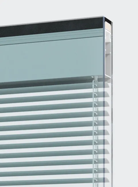 Venetian integral blind